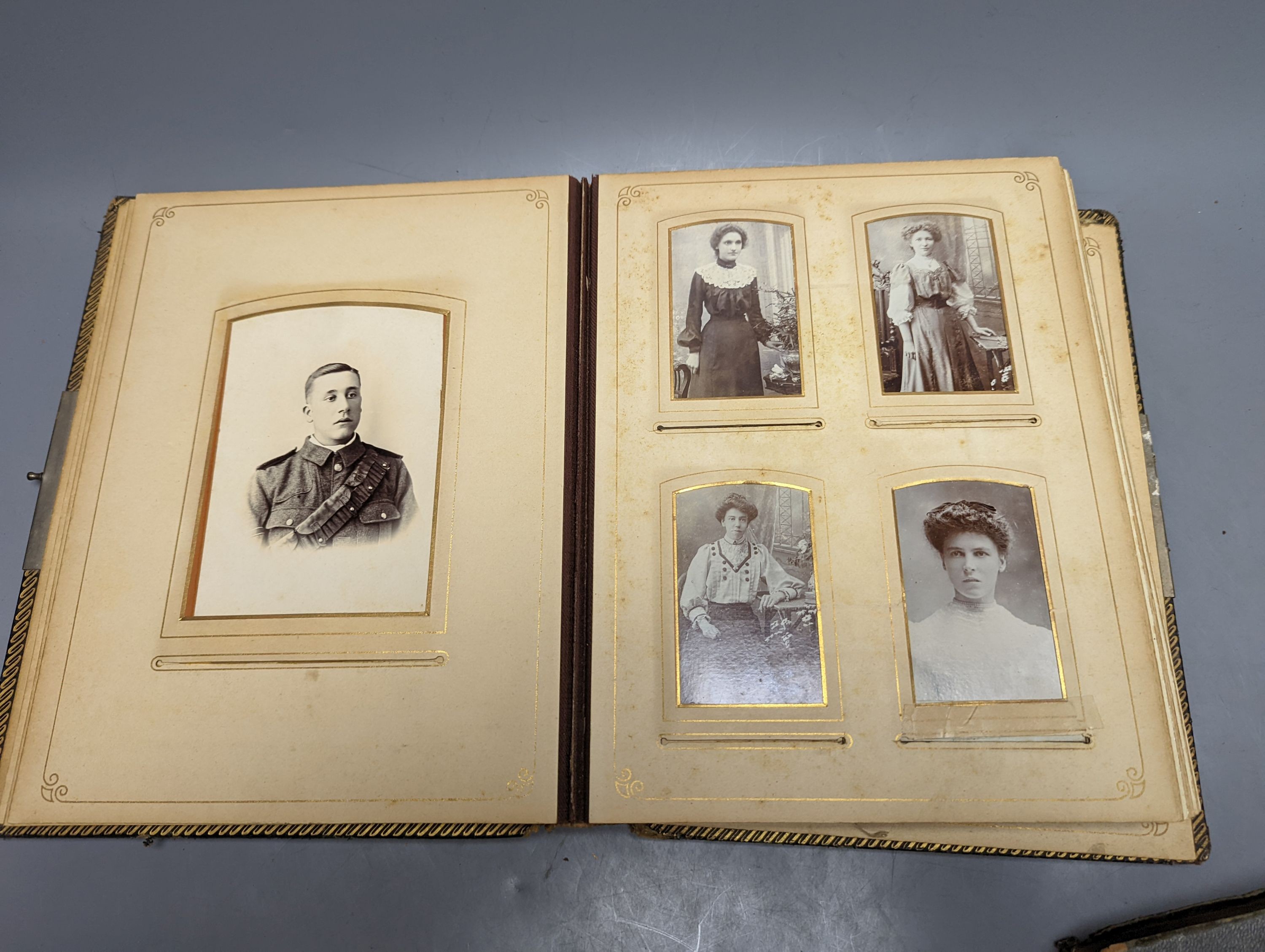 Victorian and later photograph albums and daguerrotypes